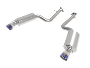 aFe - aFe Lexus IS350 14-22 V6-3.5L Takeda Axle-Back Exhaust System- Blue Tip 49-36060-L - Image 1