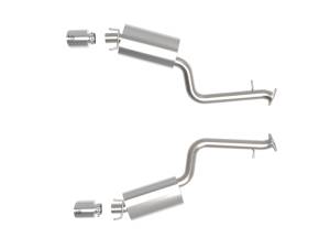 aFe - aFe Lexus IS350 14-22 V6-3.5L Takeda Axle-Back Exhaust System- Polished Tip 49-36060-P - Image 6