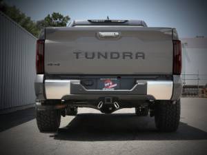 aFe - aFe 2022 Toyota Tundra V6-3.5L (tt) Vulcan Series 2.5in to 3in 304 SS Cat-Back Exhaust w/ Black Tip 49-36061-B - Image 3