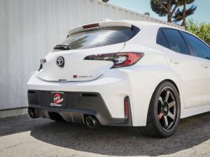 aFe - aFe 23-24 Toyota GR Corolla L3 1.6L (t) Gemini XV 3in to 2-1/2in CatBack Exhaust w/Carbon Fiber Tips 49-36067-C - Image 3