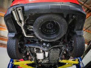 aFe - aFe 23-24 Toyota Sequoia V6 3.4L Vulcan Series 2-1/2in to 3in 304 SS Cat-Back Exhaust w/ Black Tip 49-36068-B - Image 4