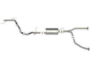 aFe - aFe 23-24 Toyota Sequoia V6 3.4L Vulcan Series 2-1/2in to 3in 304 SS Cat-Back Exhaust System 49-36069 - Image 5