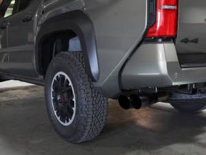 aFe - aFe 2024 Toyota Tacoma L4 2.4L Vulcan Series 2.5-3in 304 SS Steel Cat-Back Exhaust w/Black Tips 49-36074-B - Image 2