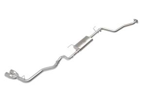 aFe - aFe 2024 Toyota Tacoma L4 2.4L Vulcan Series 2.5-3in 304 SS Steel Cat-Back Exhaust w/Polished Tips 49-36074-P - Image 1