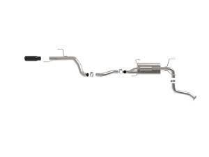 aFe - aFe 24-25 Toyota Land Cruiser 2-1/2in to 3in 304 SS Cat-Back Exhaust System w/ Black Tip 49-36076-B - Image 4