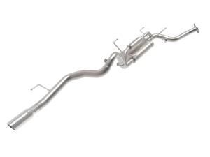 aFe - aFe 2025 Toyota 4-Runner 2.5in to 3in SS-304 Cat-Back Exhaust w/ Polished Tip 49-36080-P - Image 1