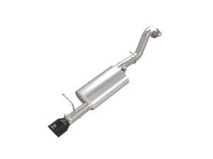 aFe - aFe 14-19 Toyota Corolla 1.8L Takeda 2.5in 304SS Axle-Back Exhaust w/ Black Tip 49-36083-B - Image 1