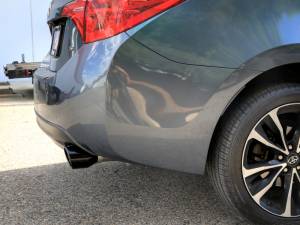 aFe - aFe 14-19 Toyota Corolla 1.8L Takeda 2.5in 304SS Axle-Back Exhaust w/ Black Tip 49-36083-B - Image 4