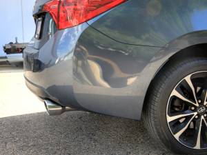 aFe - aFe 14-19 Toyota Corolla 1.8L Takeda 2.5in 304SS Axle-Back Exhaust w/ Polished Tip 49-36083-P - Image 4