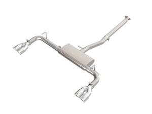aFe - aFe 22-25 Lexus NX250 2.5L SS-304 Cat-Back Exhaust w/ Polished Tips 49-36084-P - Image 1