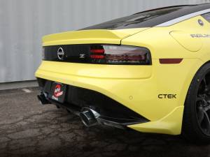 aFe - aFe Nissan Z 23-23 V6-3.0L Takeda 2-1/2in 304 SS Axle-Back Exhaust System w/ Black Tips 49-36137-B - Image 2