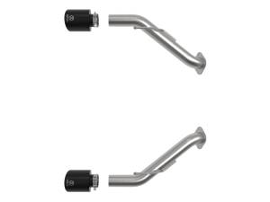 aFe - aFe Nissan Z 23-23 V6-3.0L Takeda 2-1/2in 304 SS Axle-Back Exhaust System w/ Black Tips 49-36137-B - Image 5