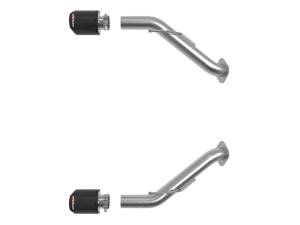 aFe - aFe 2023 Nissan Z V6-3.0L (tt)Takeda Stainless Steel Axle-Back Exhaust System w/ Carbon Fiber Tip 49-36137-C - Image 5