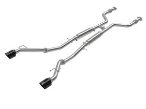 aFe - aFe Nissan Z 23-23 V6-3.0L Takeda 2-1/2in 304 Stainless Steel Cat-Back Exhaust System w/ Black Tips 49-36138-B - Image 1