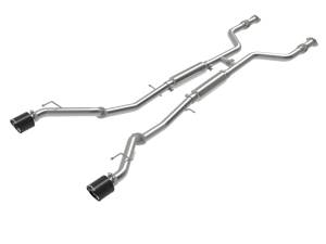 aFe - aFe POWER Takeda 2023 Nissan Z 2 1/2in 304 SS Cat-Back Exhaust System w/ Carbon Fiber Tips 49-36138-C - Image 1