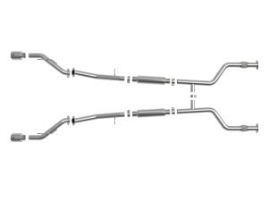 aFe - aFe POWER Takeda 2023 Nissan Z 2 1/2in 304 SS Cat-Back Exhaust System w/ Polished Tips 49-36138-P - Image 2