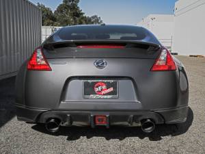 aFe - aFe Takeda Cat-Back Exhaust System Nissan 370Z 09-20 V6-3.7L- Black Tip 49-36139-B - Image 3