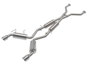 aFe - aFe Takeda Cat-Back Exhaust System Nissan 370Z 09-20 V6-3.7L- Polished Tip 49-36139-P - Image 1