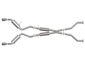 aFe - aFe Takeda Cat-Back Exhaust System Nissan 370Z 09-20 V6-3.7L- Polished Tip 49-36139-P - Image 5