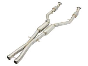 aFe - AFE 08-13 BMW(E90/92/93) MACH Force XP 304 Stainless Steel V8 4.0L w/ Cat & Resonator 49-36321-1 - Image 1