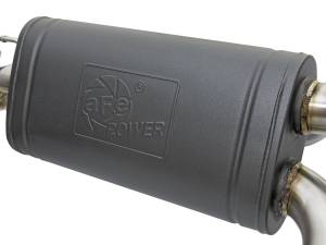 aFe - aFe 16-18 BMW M2 L6-3.0L MACH Force-Xp 3in to 2.5in 304 SS Cat-Back Exhaust System-Quad Polish Tips 49-36330-1P - Image 3