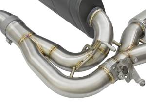 aFe - aFe 16-18 BMW M2 L6-3.0L MACH Force-Xp 3in to 2.5in 304 SS Cat-Back Exhaust System-Quad Polish Tips 49-36330-1P - Image 4