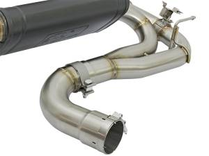 aFe - aFe MACHForce XP Exhausts Axle-Back 12-15 BMW 335i 3.0T (SS w/Black Tips) 49-36336-B - Image 6
