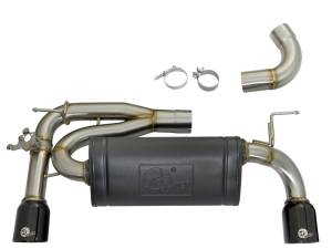 aFe - aFe MACHForce XP Exhausts Axle-Back 12-15 BMW 335i 3.0T (SS w/Black Tips) 49-36336-B - Image 7