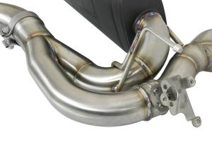 aFe - aFe MACH Force-Xp 2-1/2in SS Axle Back Exhaust w/Black Tips 15+ BMW M3/M4 (F80/F82) L6 3.0L (tt) S55 49-36338-B - Image 3