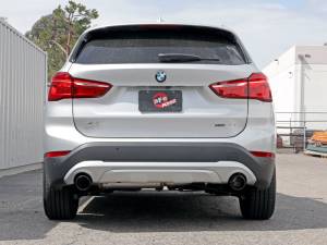aFe - aFe MACHForce XP Exhausts Axle-Back 15-21 BMW X1 2.0L (t) (SS w/Black Tips) 49-36349-B - Image 4