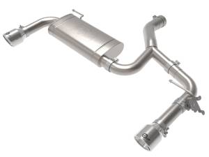 aFe - aFe 15-21 BMW X1 F48 L4 2.0L (t) MACH Force-Xp 3 to 2-1/2 IN SS Axle-Back Exhaust w/Polished Tip 49-36349-P - Image 1