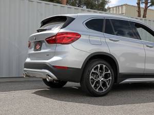 aFe - aFe 15-21 BMW X1 F48 L4 2.0L (t) MACH Force-Xp 3 to 2-1/2 IN SS Axle-Back Exhaust w/Polished Tip 49-36349-P - Image 3