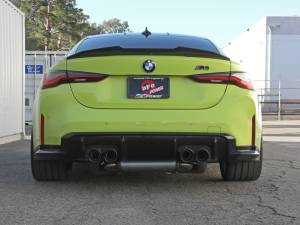 aFe - aFe MACHForce XP Exhausts Cat-Back SS 21 BMW M2 Competition L6-3.0L w/Black Tips 49-36351-B - Image 3
