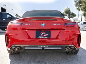 aFe - aFe 19-24 BMW Z4 M40i (G29) B58 Turbo MACH Force-Xp 3in to 2-1/2in SS CB Exhaust System - Carbon 49-36352-C - Image 3