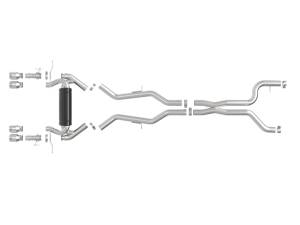 aFe - aFe 23-25 BMW M2 L6-3.0L (G87) MACH Force-Xp Cat-Back Exhaust w/ Polished Tip 49-36353-P - Image 2