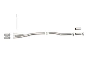 aFe - aFe 14-24 Mini Cooper S MACH Force-Xp 3in to 2-1/2in 304SS Cat-Back Exhaust w/ Polished Tip 49-36354-P - Image 7