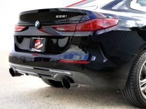 aFe - aFe MACHForce XP Exhausts Axle-Back 21-24 BMW 228i 2.0T (SS w/ Black Tips) 49-36355-B - Image 2