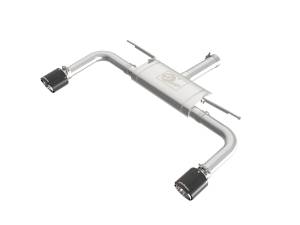aFe - aFe MACHForce XP Exhausts Axle-Back 21-24 BMW 228i 2.0T (SS w/ Carbon Tips) 49-36355-C - Image 1