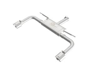aFe - aFe MACHForce XP Exhausts Axle-Back 21-24 BMW 228i 2.0T (SS w/ Polished Tips) 49-36355-P - Image 1
