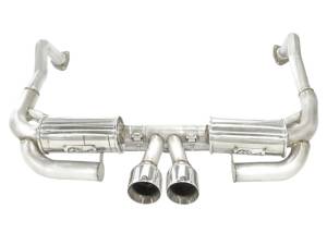 aFe - aFe ELITE 05-12 Porsche Boxster S (987.1-987.2) H6 3.4L 304SS Dual Cat-Back w/Dual Polished Tip Exht 49-36409 - Image 5