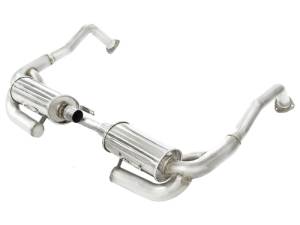 aFe - aFe MACHForce XP Exhaust Cat-Back 2in SS-304 Cat-Back Exhaust for 05-08 Porsche Boxster S (987.1) H6 49-36411 - Image 1