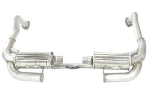 aFe - aFe MACHForce XP Exhaust Cat-Back 2in SS-304 Cat-Back Exhaust for 05-08 Porsche Boxster S (987.1) H6 49-36411 - Image 3