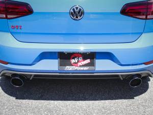 aFe - aFe 18-20 VW GTI (MK7.5) 2.0L MACH Force-Xp 3in to 2.5in 304 SS Axle-Back Exhaust System-Black Tips 49-36421-B - Image 5