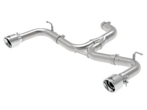 aFe - aFe 18-20 VW GTI (MK7.5) 2.0L MACH Force-Xp 3in to 2.5in 304 SS Axle-Back Exhaust System- Pol. Tips 49-36421-P - Image 1