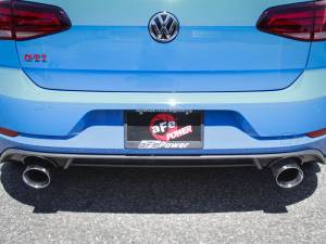 aFe - aFe 18-20 VW GTI (MK7.5) 2.0L MACH Force-Xp 3in to 2.5in 304 SS Axle-Back Exhaust System- Pol. Tips 49-36421-P - Image 4