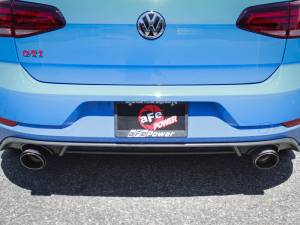 aFe - aFe MACHForce XP 3in-2.5in SS Exhaust Cat-Back 18-19 Volkswagen GTI (MK7.5) L4-2.0L (t) - Carbon 49-36422-C - Image 6