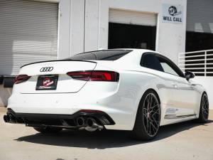 aFe - aFe 18-20 Audi RS5 Coupe MACH Force-Xp 3in to 2.5in 304 SS Axle-Back Exhaust System-Quad Carbon Tips 49-36427-C - Image 3