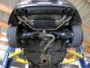 aFe - aFe POWER MACH Force-Xp 15-19 Volkswagen Golf R L4-2.0L(T) 304 SS Cat-Back Exhaust System - Black 49-36430-B - Image 4