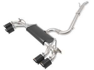 aFe - aFe POWER MACH Force-Xp 15-19 Volkswagen Golf R L4-2.0L(T) 304 SS Cat-Back Exhaust System - Carbon 49-36430-C - Image 1