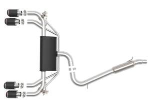 aFe - aFe POWER MACH Force-Xp 15-19 Volkswagen Golf R L4-2.0L(T) 304 SS Cat-Back Exhaust System - Carbon 49-36430-C - Image 6